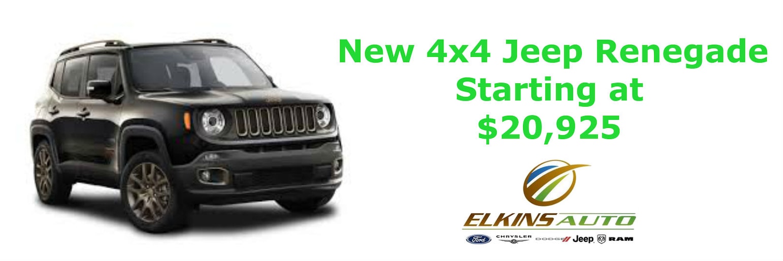 Elkins Chrysler Dodge Jeep Ram New & Used Car dealership in Elkins