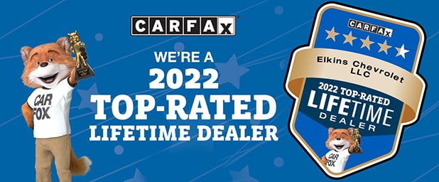 Elkins Chevrolet 2022 CARFAX Top-Rated Lifetime Dealer NJ