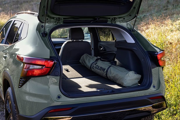 2024 Trax maximum cargo space of 54.1 cubic feet