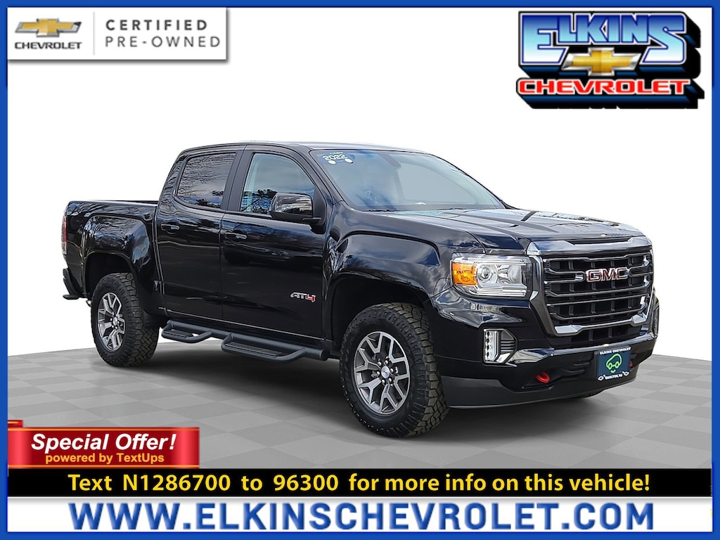 Used 2022 GMC Canyon AT4 - Cloth Truck