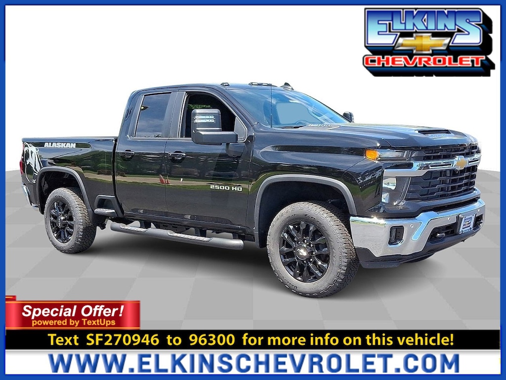 New 2025 Chevrolet Silverado 2500 HD LT Alaskan Snow Plow Special Edition Truck