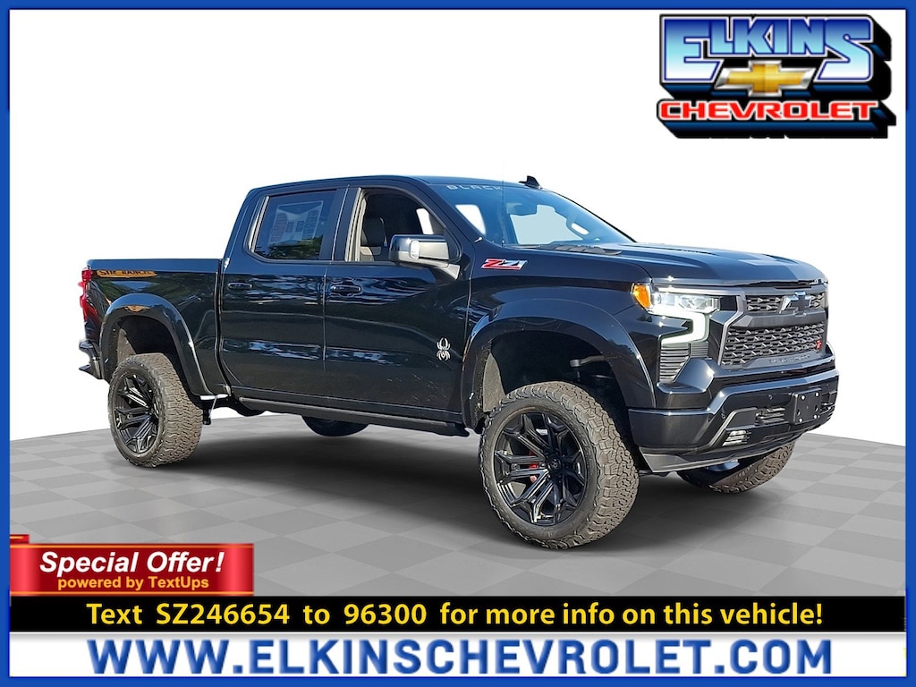 New 2025 Chevrolet Silverado 1500 RST Black Widow Edition Truck