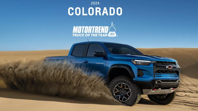 2024 Chevy Colorado: 2024 MotorTrend Truck of the Year