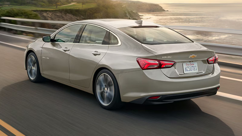 2025 Chevy Malibu RS 34 highway MPG