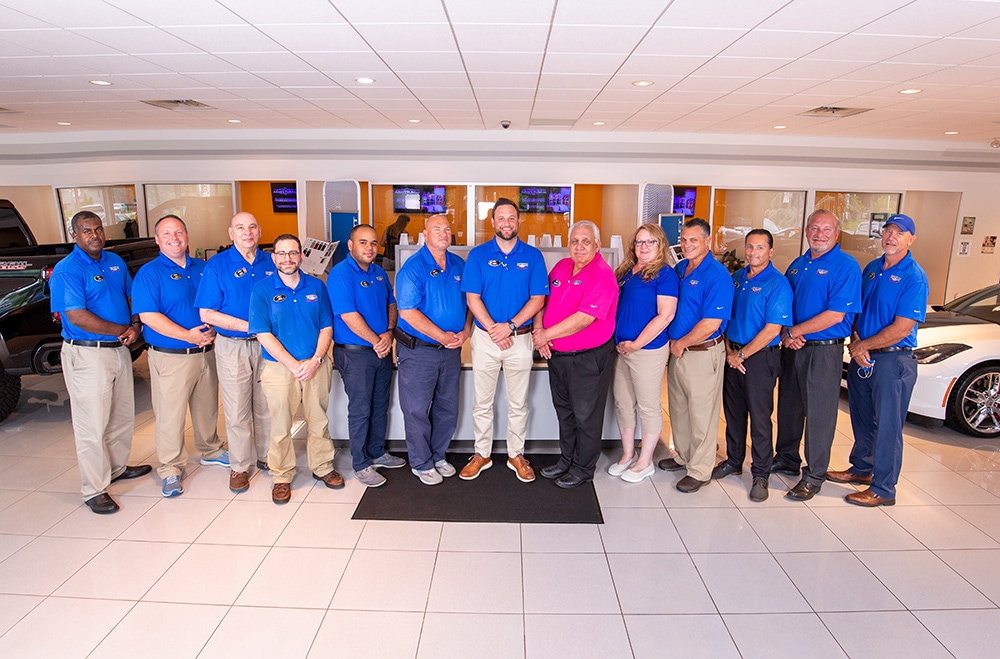 The Elkins Chevrolet team