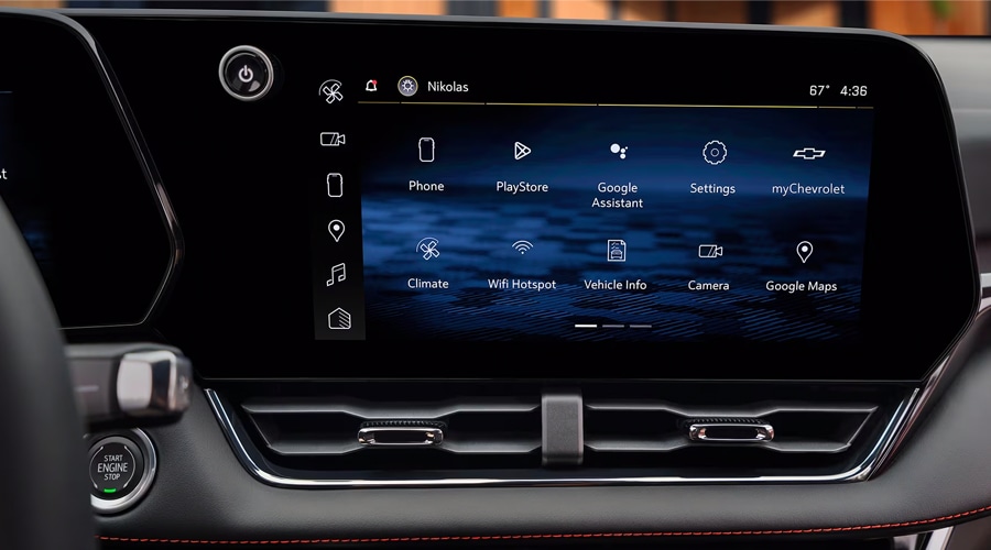 Google-based 11.3-inch infotainment touchscreen