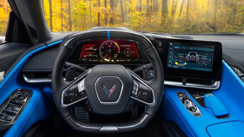 2025 Corvette E-Ray Infotainment System