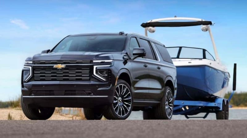 2025 Chevrolet Suburban Towing Capacity