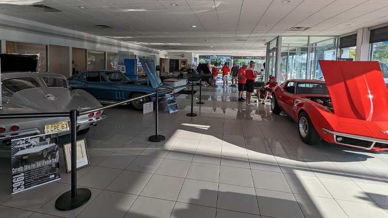 Elkins Chevrolet Marlton NJ showroom
