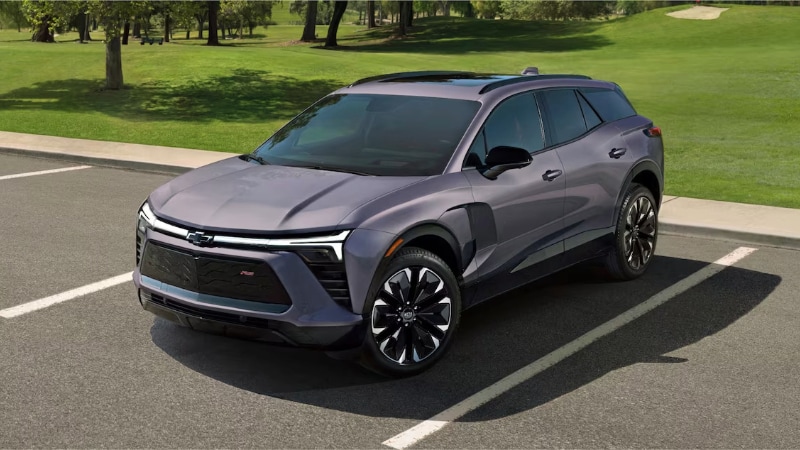 2024 Chevrolet Blazer EV in GALAXY GRAY METALLIC Color Refreshed Exterior Design 