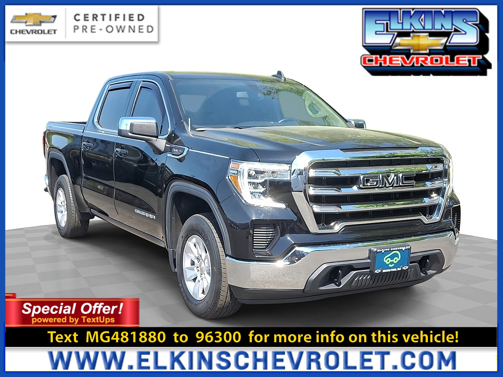 2021 GMC Sierra 4WD Crew Cab Short Box SLE's photo