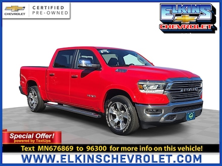 2021 Ram 1500 Laramie Crew Cab 4x4 57 Box Truck