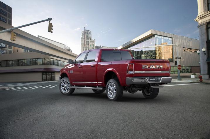 2017 Ram 2500 Exterior Rear Red