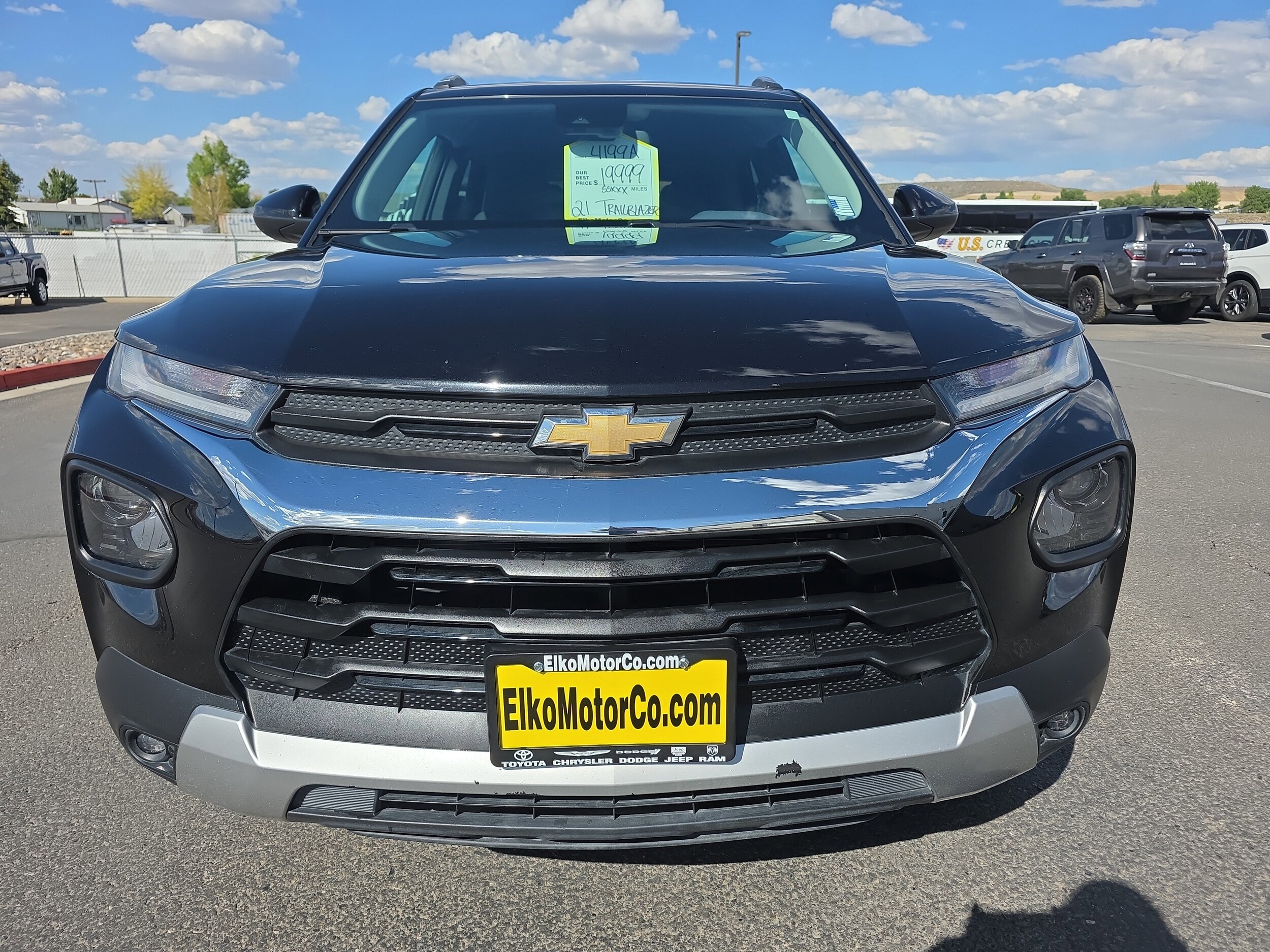 Used 2021 Chevrolet Trailblazer LT with VIN KL79MRSL4MB171462 for sale in Elko, NV