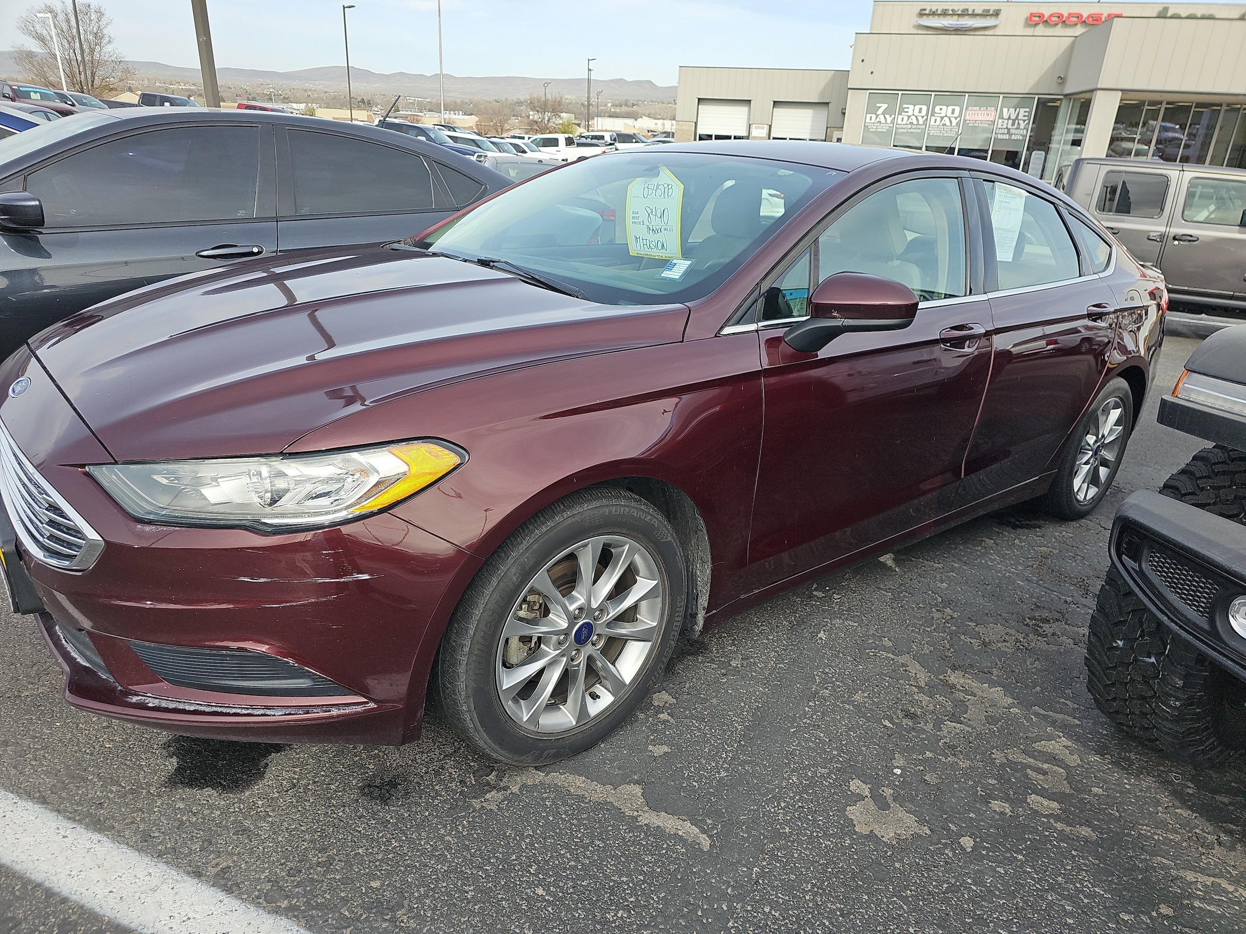 2017 Ford Fusion SE