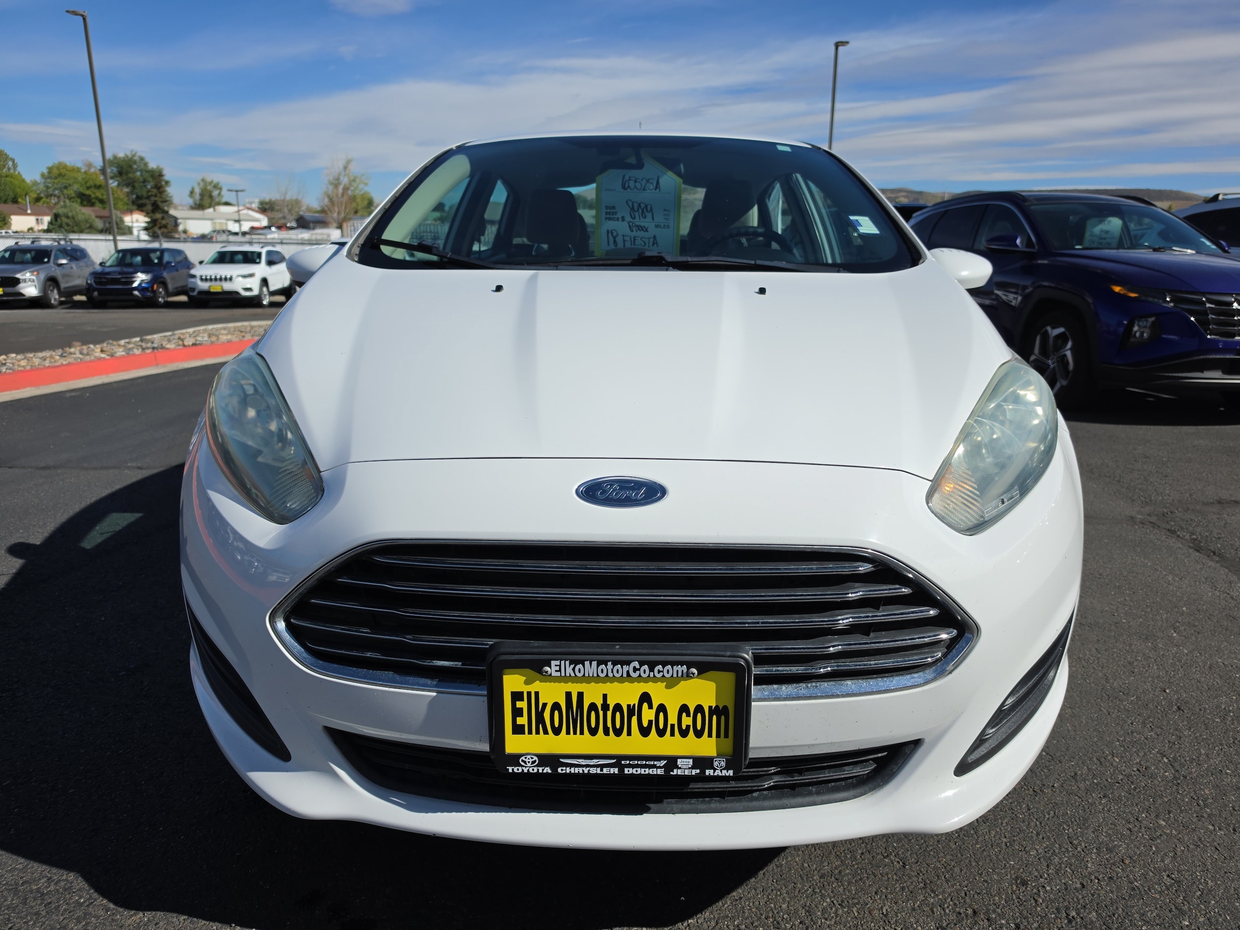 Used 2018 Ford Fiesta SE with VIN 3FADP4BJ6JM112235 for sale in Elko, NV