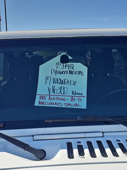 2017 Jeep Wrangler Sport SUV 2017 Jeep Wrangler Sport SUV