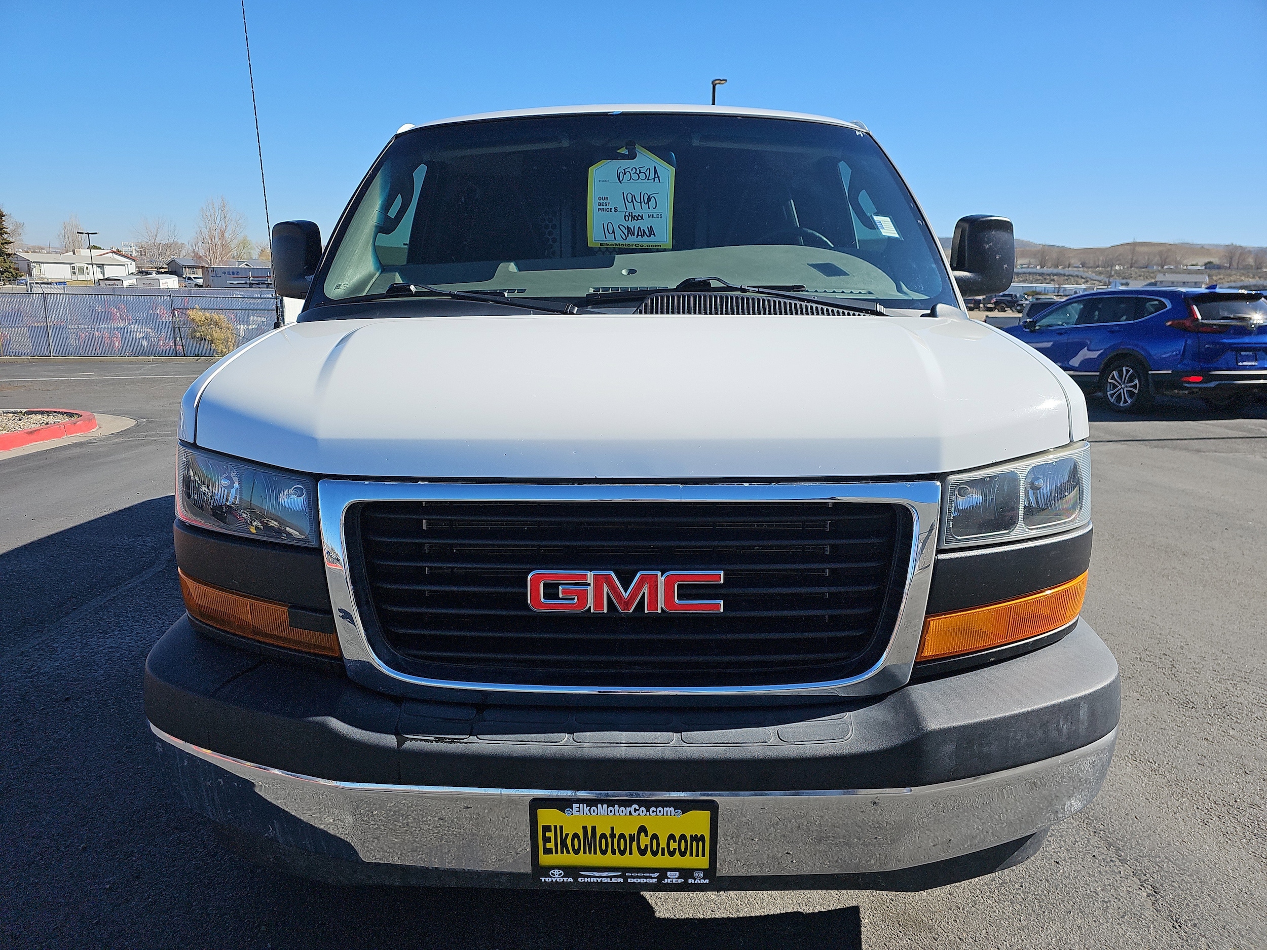 Used 2019 GMC Savana Cargo Work Van with VIN 1GTW7AFG4K1242609 for sale in Elko, NV