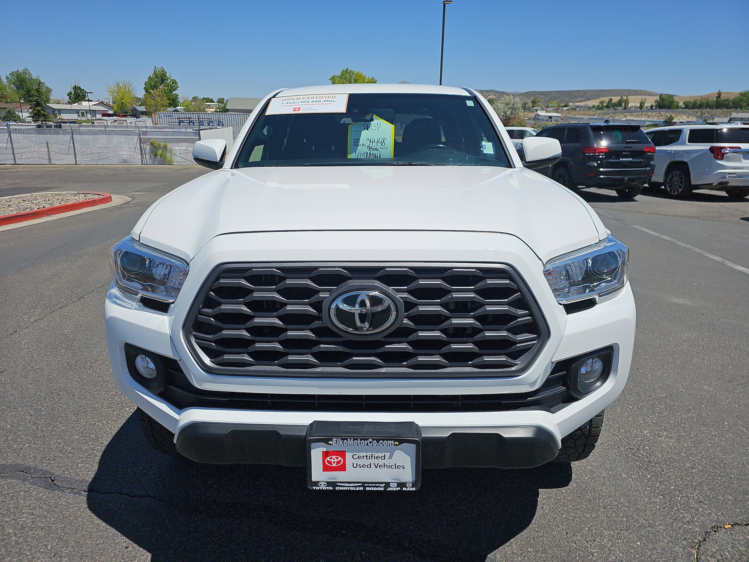 Certified 2021 Toyota Tacoma TRD Off Road with VIN 3TMCZ5ANXMM440451 for sale in Elko, NV