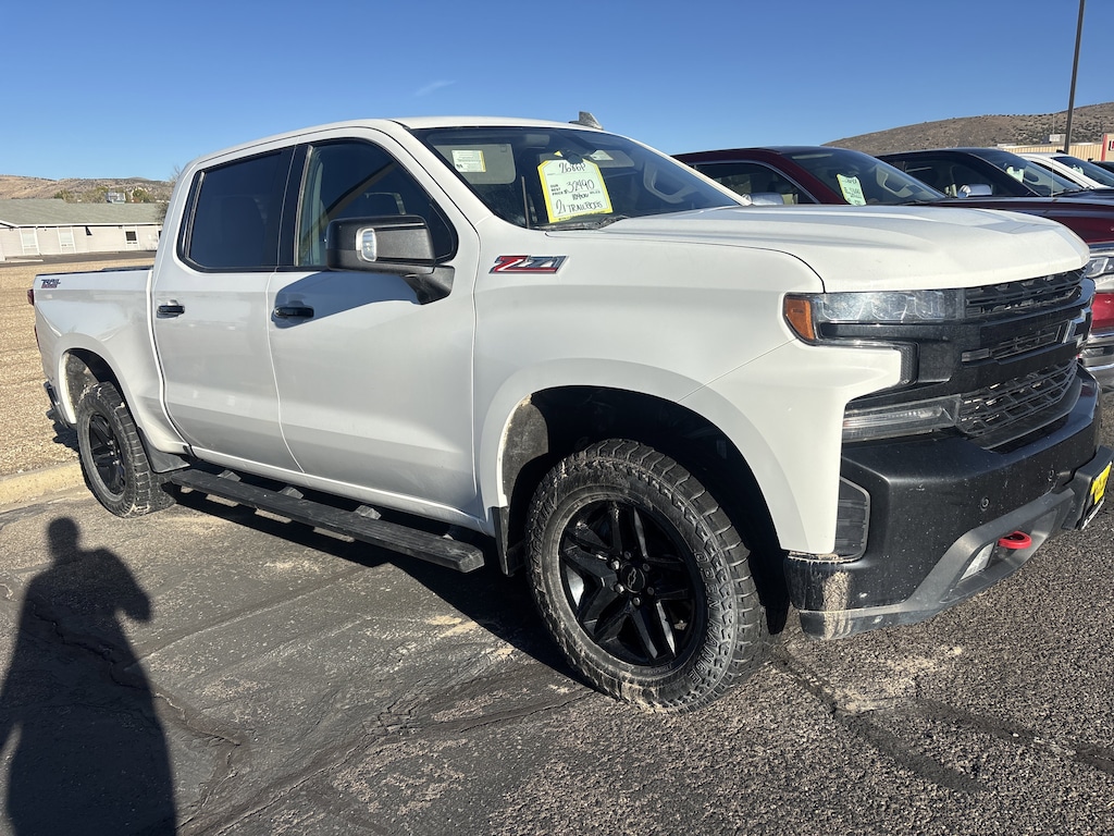Used 2021 Chevrolet Silverado 1500 LT Trail Boss Truck Crew Cab