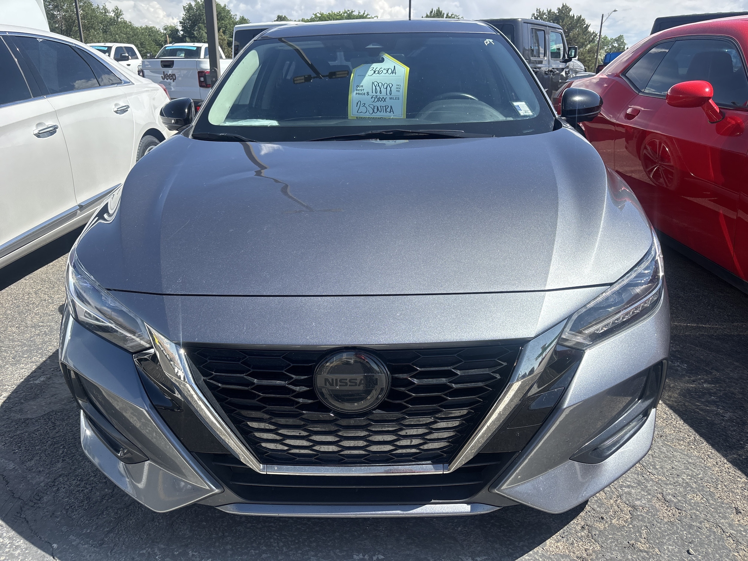 Used 2023 Nissan Sentra SR with VIN 3N1AB8DV5PY279614 for sale in Elko, NV