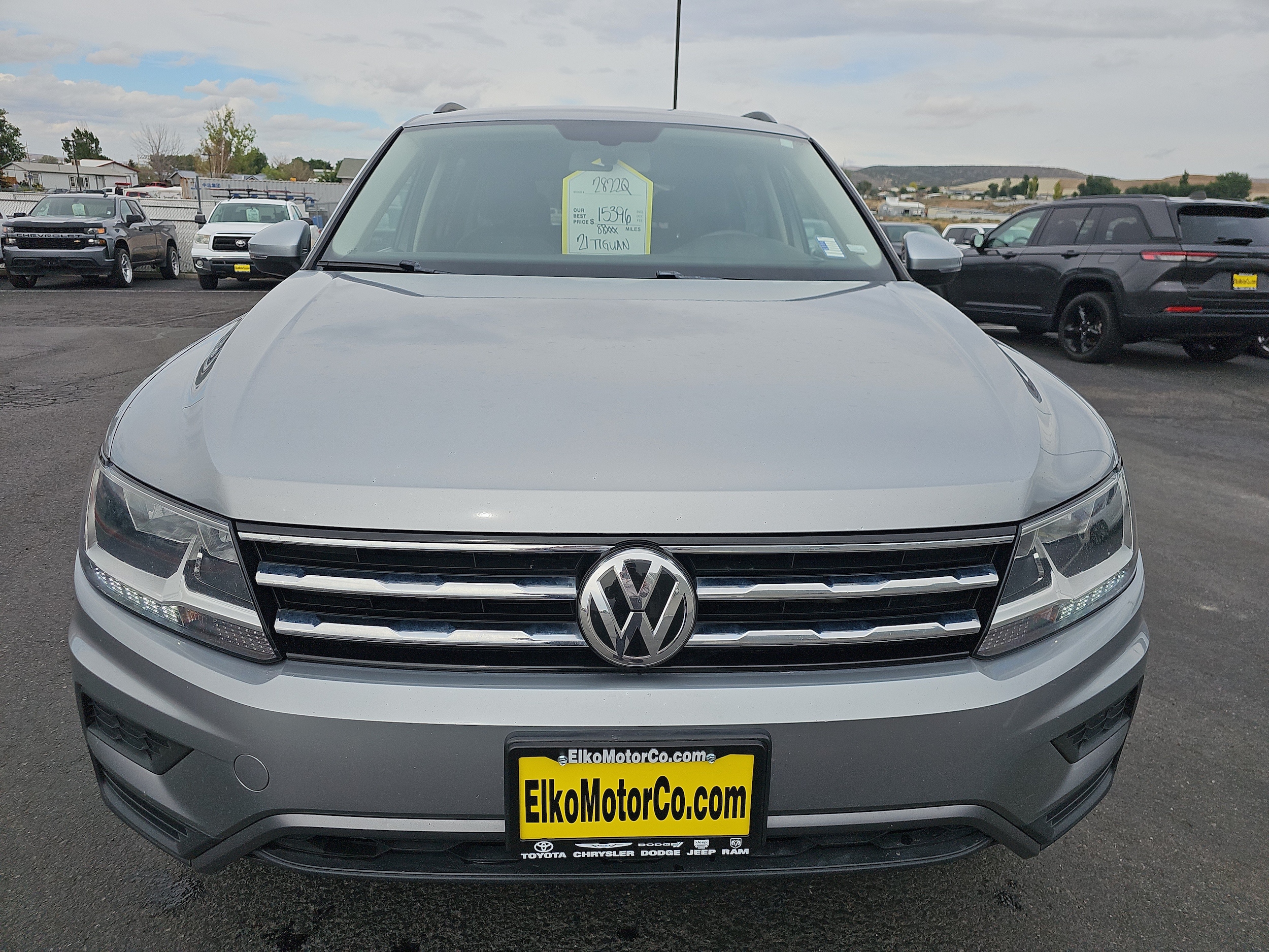 Used 2021 Volkswagen Tiguan SE with VIN 3VV2B7AX7MM070512 for sale in Elko, NV