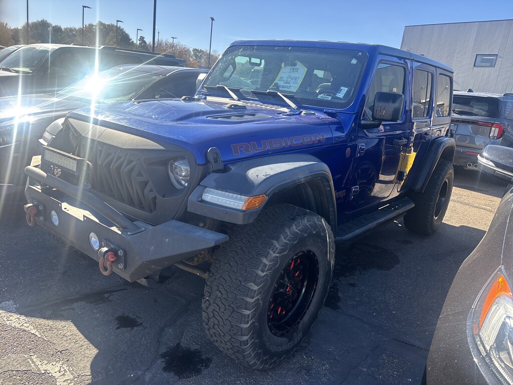 Used 2018 Jeep Wrangler Unlimited Rubicon 4x4 SUV