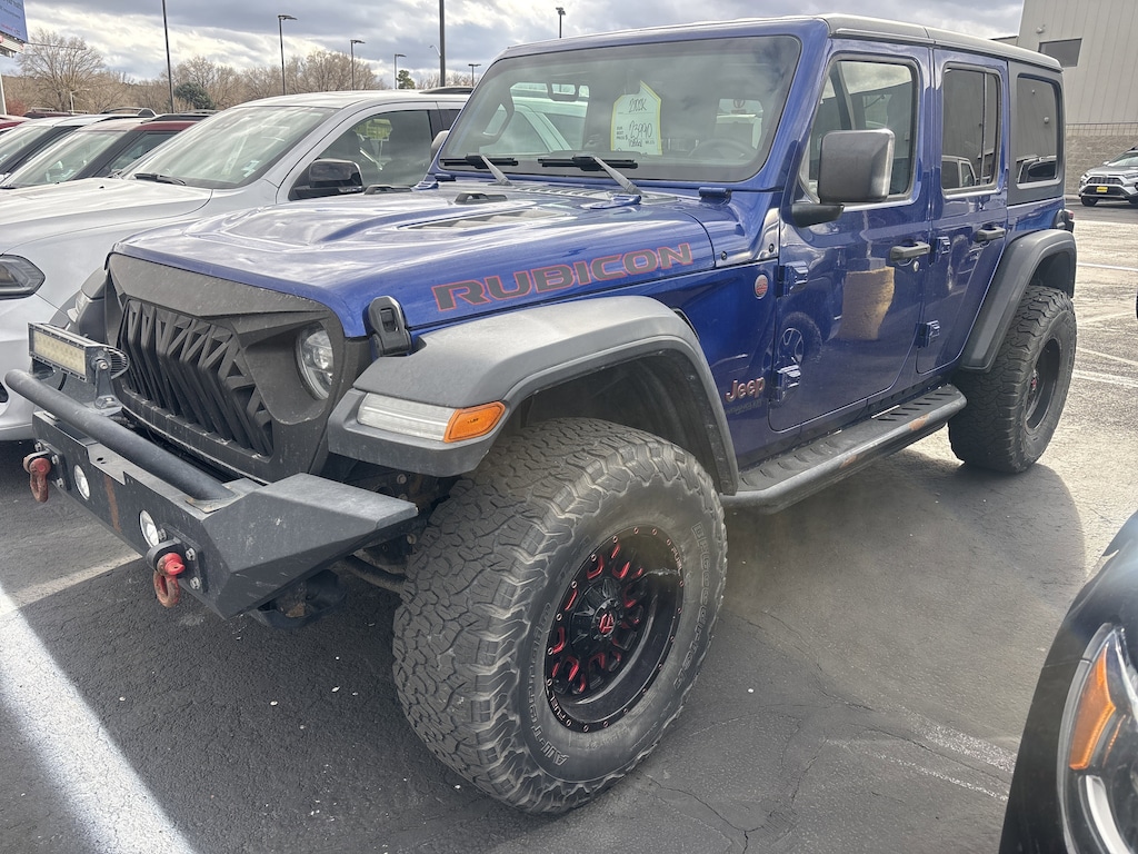 Used 2018 Jeep Wrangler RUBI SUV