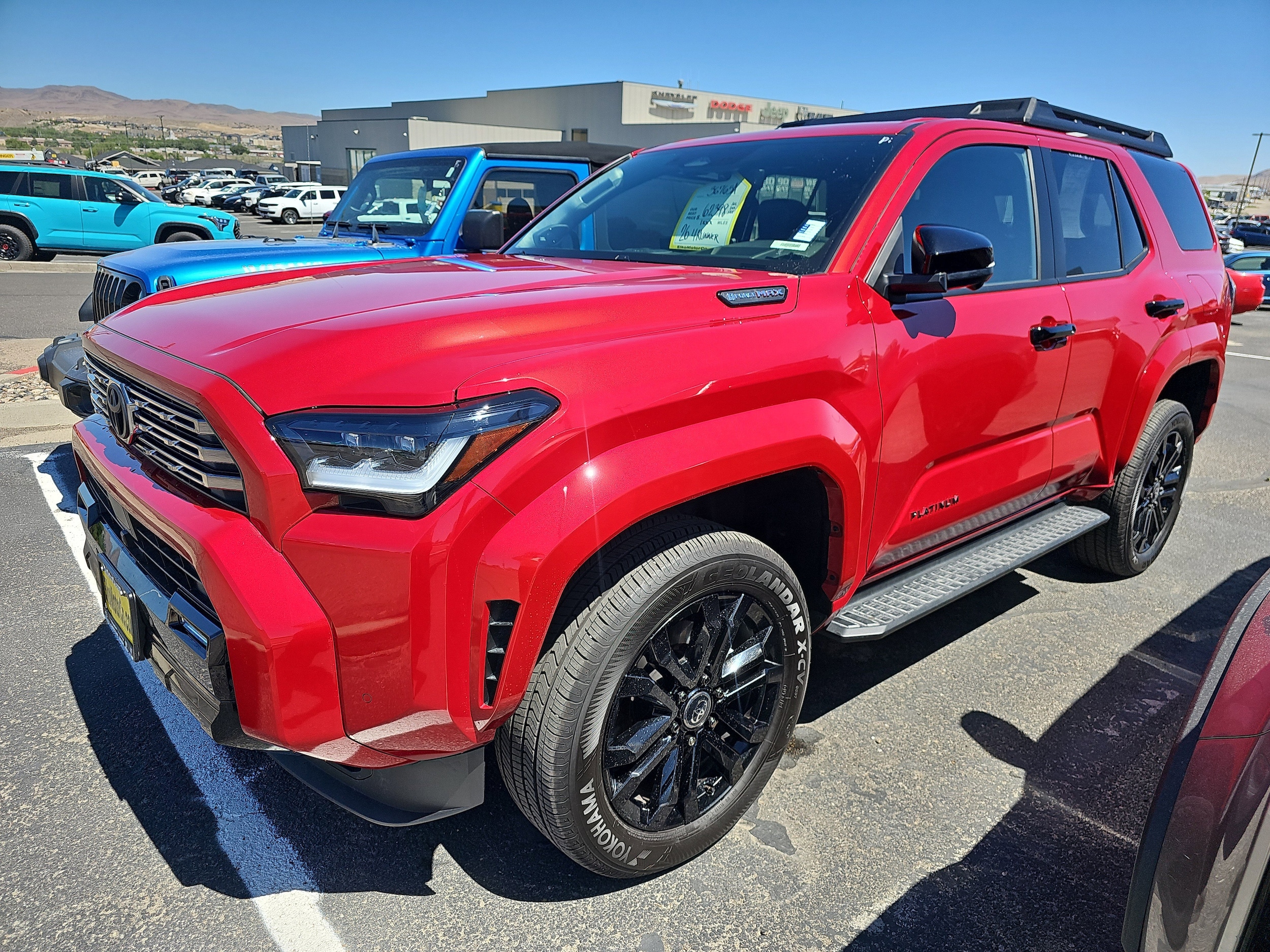 Supersonic Red 2026 Toyota 4Runner SUV / Crossover 8-Speed Automatic Overdrive