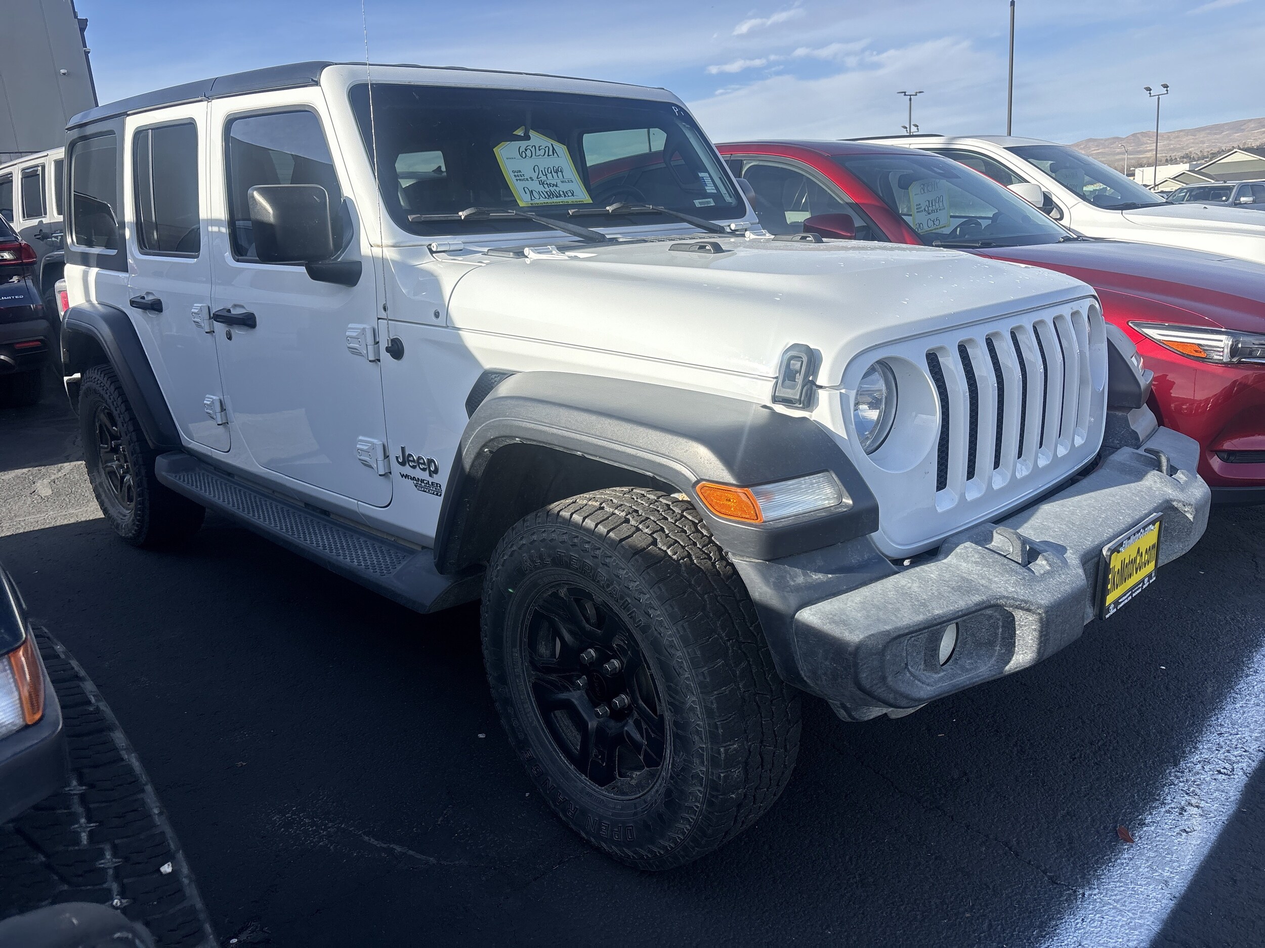 2020 Jeep Wrangler Unlimited Sport photo 3