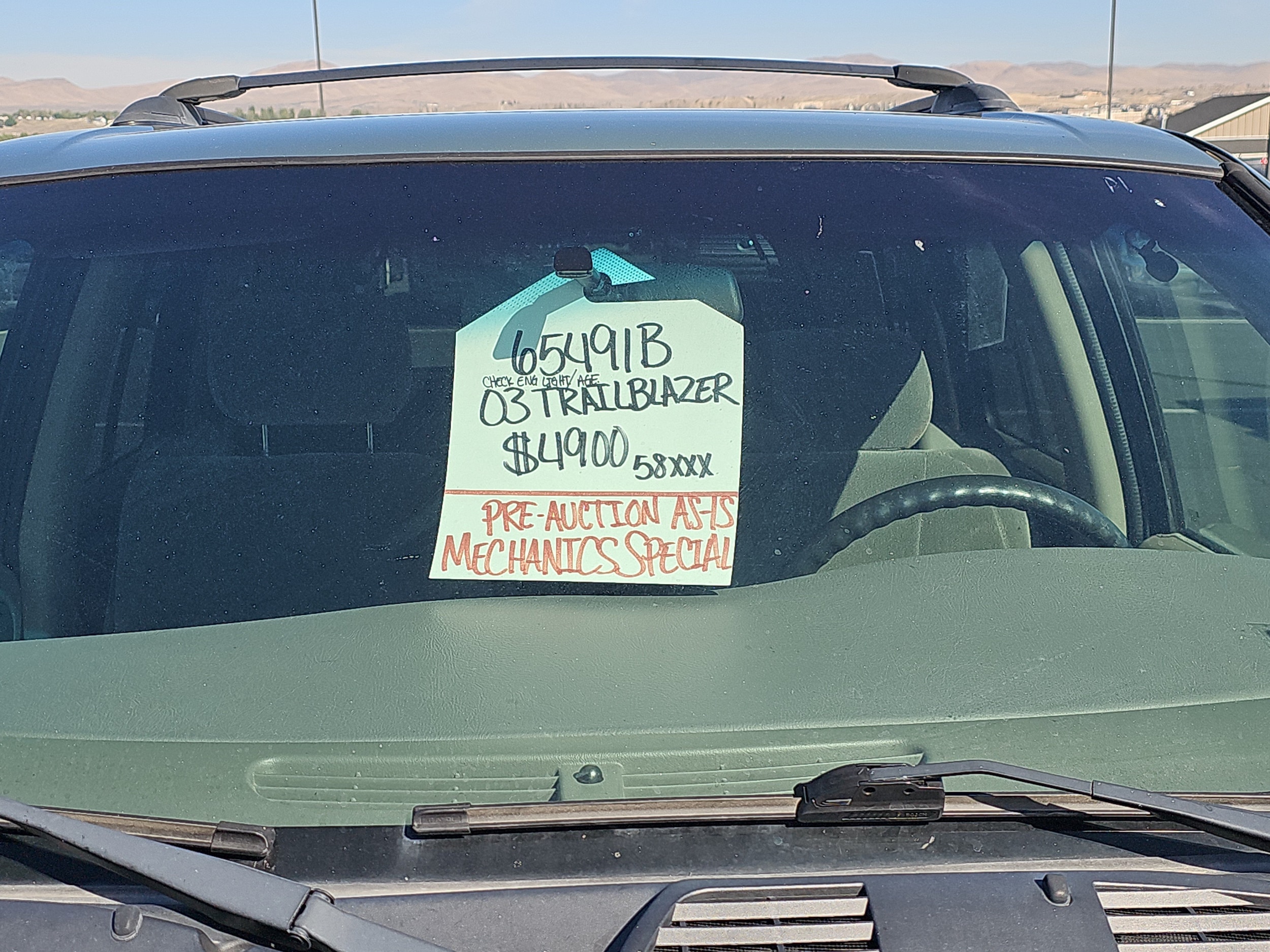 Used 2003 Chevrolet TrailBlazer LS with VIN 1GNDS13S232154210 for sale in Elko, NV