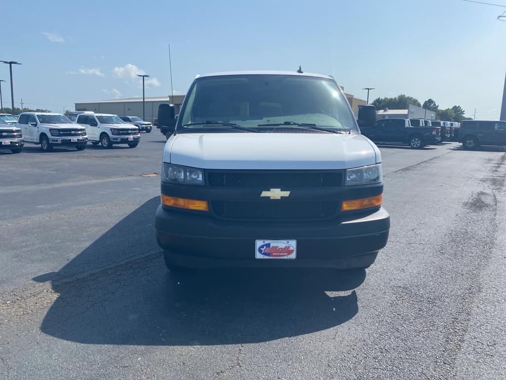 Used 2023 Chevrolet Express Passenger LS with VIN 1GAZGNFP2P1143341 for sale in Mount Pleasant, TX