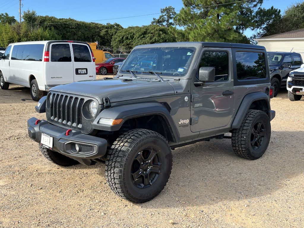 Used 2020 Jeep Wrangler Sport S with VIN 1C4GJXAN6LW227502 for sale in Mount Pleasant, TX