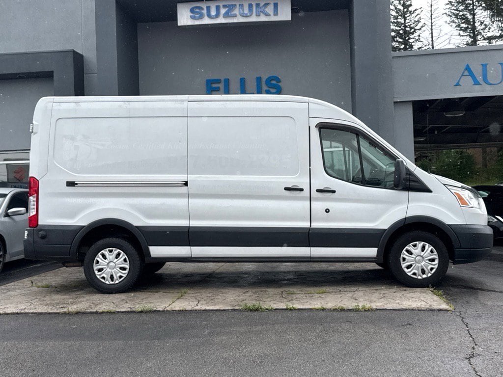 Used 2017 Ford Transit-350 w/Sliding Pass-Side Cargo-Door Van Medium Roof Cargo Van