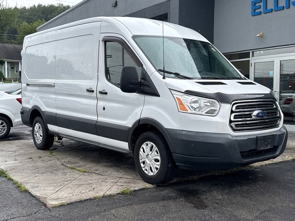 Used 2017 Ford Transit-350 w/Sliding Pass-Side Cargo-Door Van Medium Roof Cargo Van