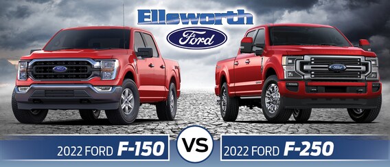 2022 Ford F-150 vs F-250  Interior, Performance, Technology