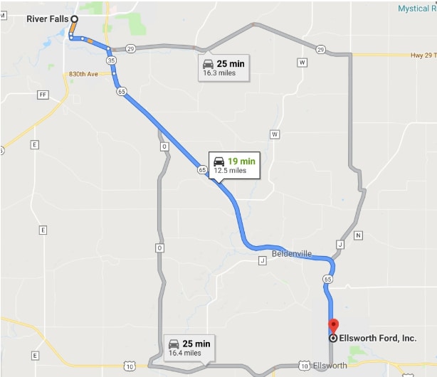 Ford Dealer Serving River Falls, WI Ellsworth Ford