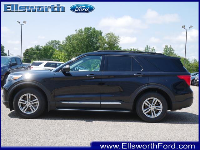 Used 2021 Ford Explorer XLT with VIN 1FMSK8DH3MGA39420 for sale in Ellsworth, WI