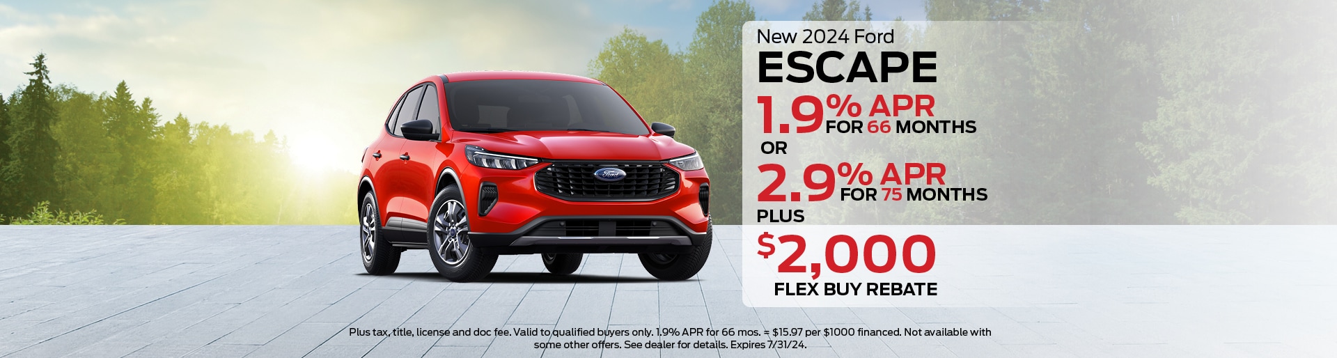 New 2024 Ford Escape| Ellsworth, WI