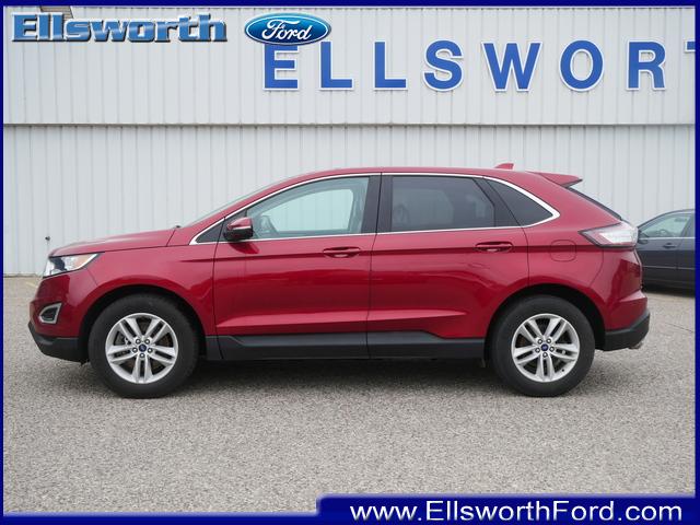 Used 2018 Ford Edge SEL with VIN 2FMPK4J96JBC39934 for sale in Ellsworth, WI