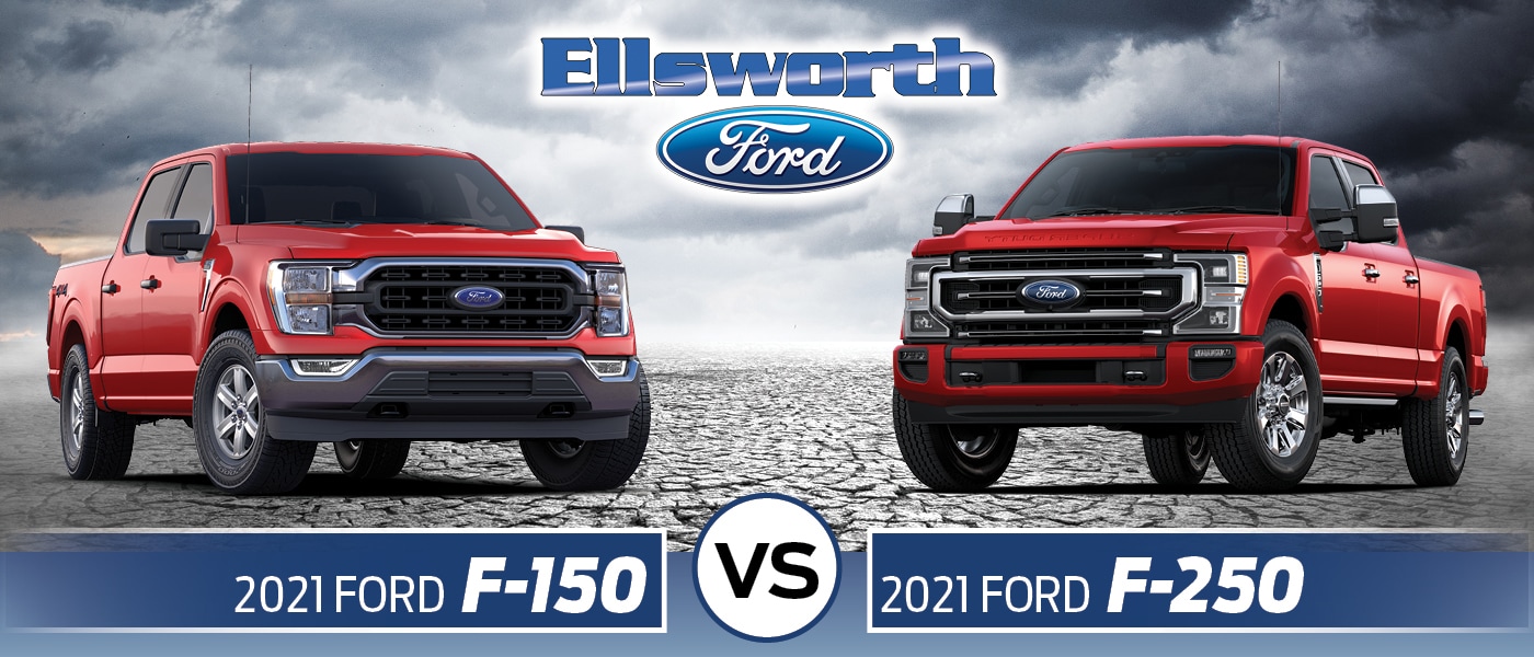 2021 Ford F-150 vs. F-250