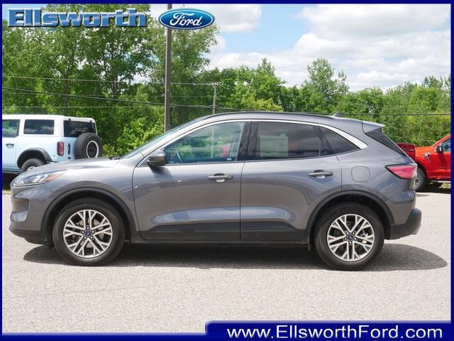 Used 2021 Ford Escape SEL with VIN 1FMCU9H62MUA32375 for sale in Ellsworth, WI