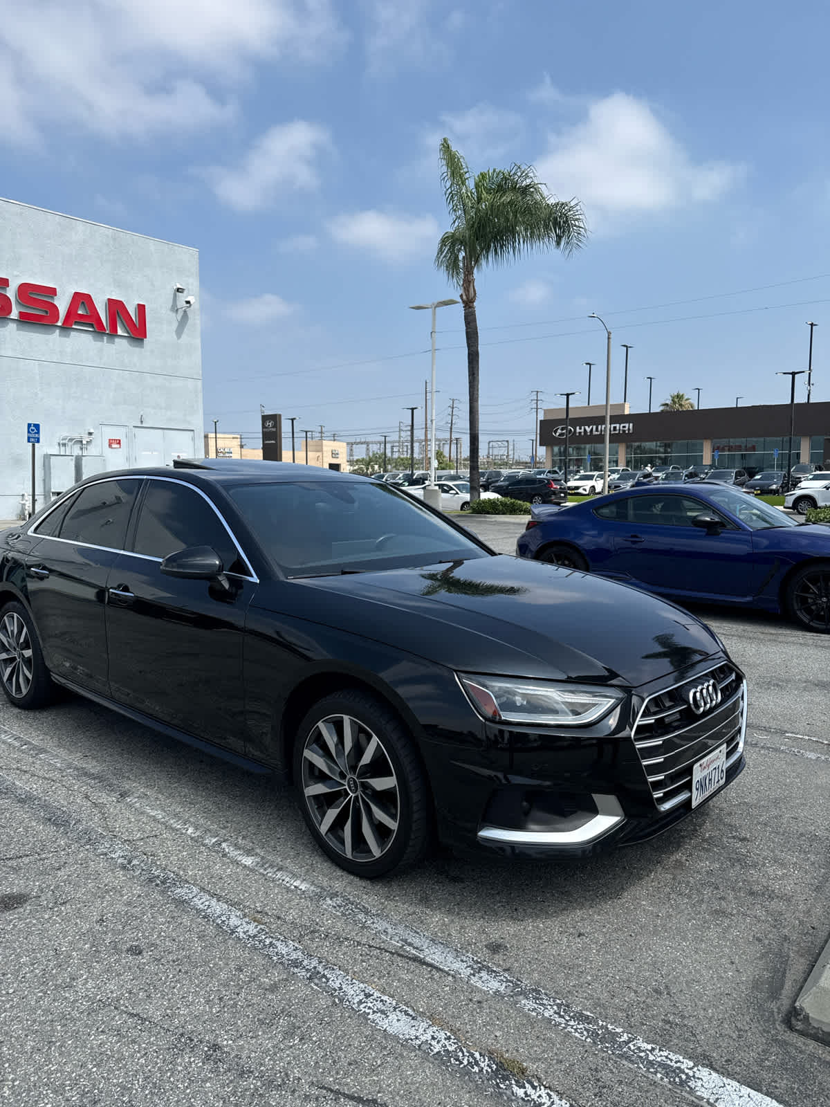 Used 2021 Audi A4 Premium with VIN WAUABAF4XMA034992 for sale in El Monte, CA