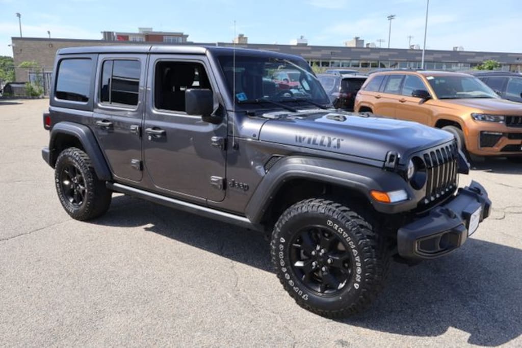 Certified 2022 Jeep Wrangler Unlimited Willys SUV