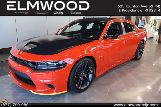 Go Mango! 2023 Dodge Charger Sedan Rear-Wheel Drive 8-Speed Automatic