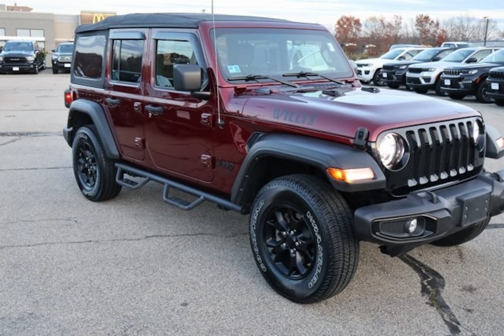 Certified 2021 Jeep Wrangler Unlimited Willys SUV