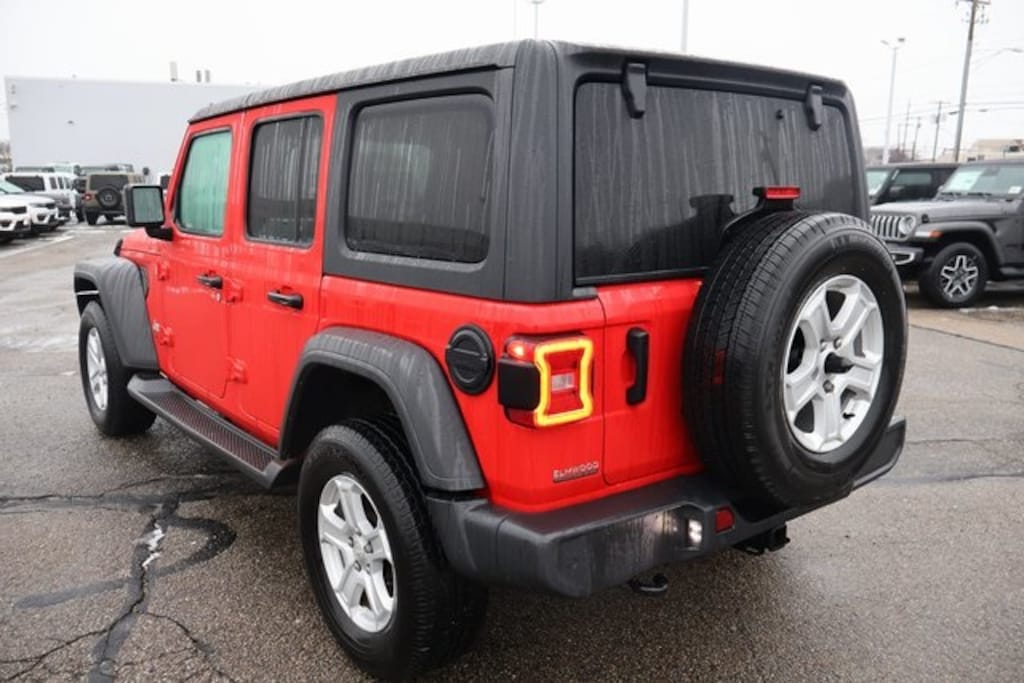 Used 2021 Jeep Wrangler Unlimited Sport S SUV