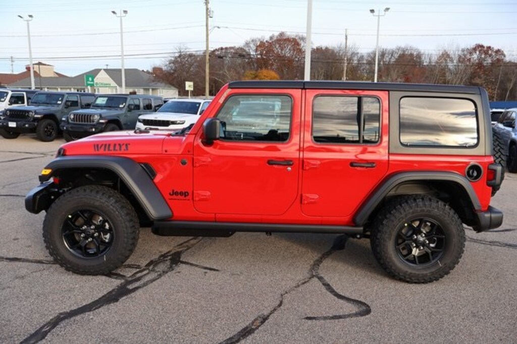 New 2026 Jeep Wrangler 4-DOOR WILLYS Sport Utility