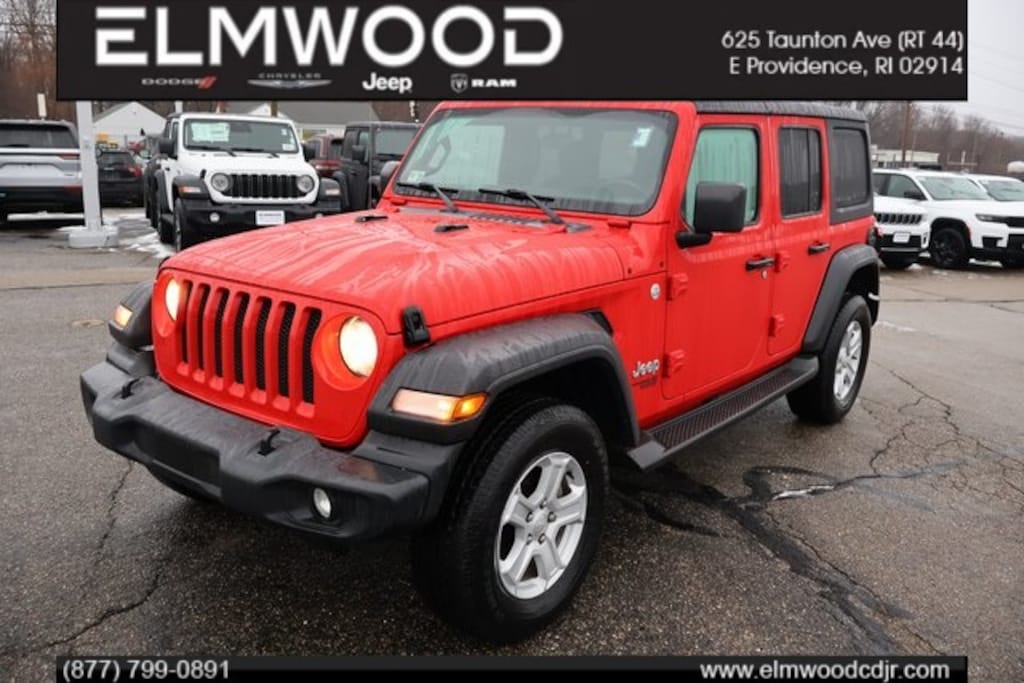 Used 2021 Jeep Wrangler Unlimited Sport S SUV