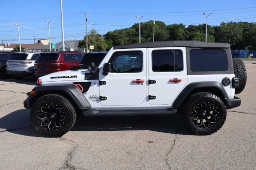 Certified 2018 Jeep Wrangler Unlimited Sport S SUV